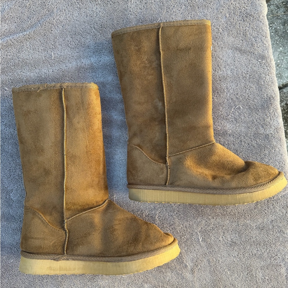 Cozy Tan Boots